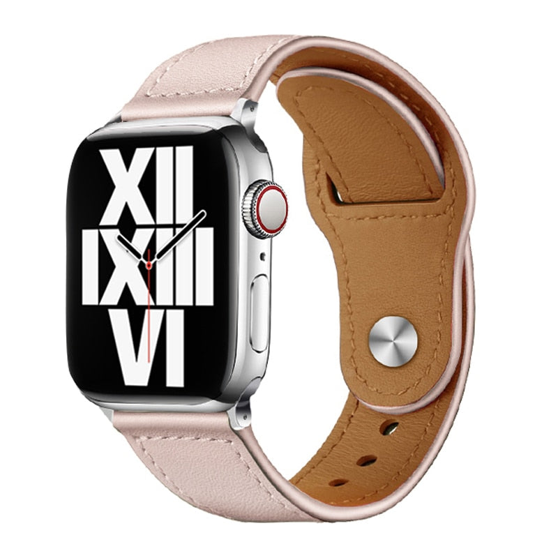 Classic Leather Apple Watch Strap