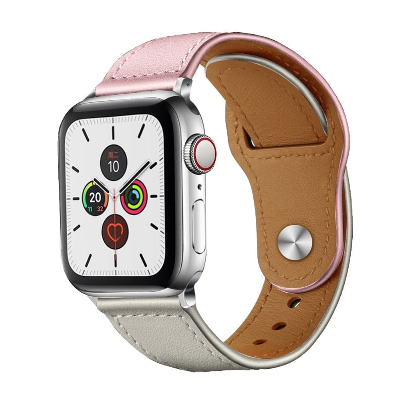 Classic Leather Apple Watch Strap