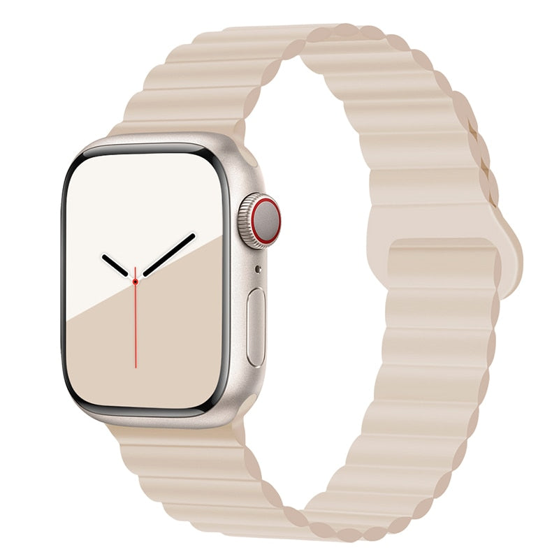 Magnetic Ripple Apple Watch Strap