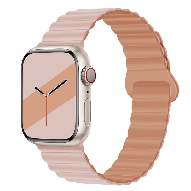Magnetic Ripple Apple Watch Strap
