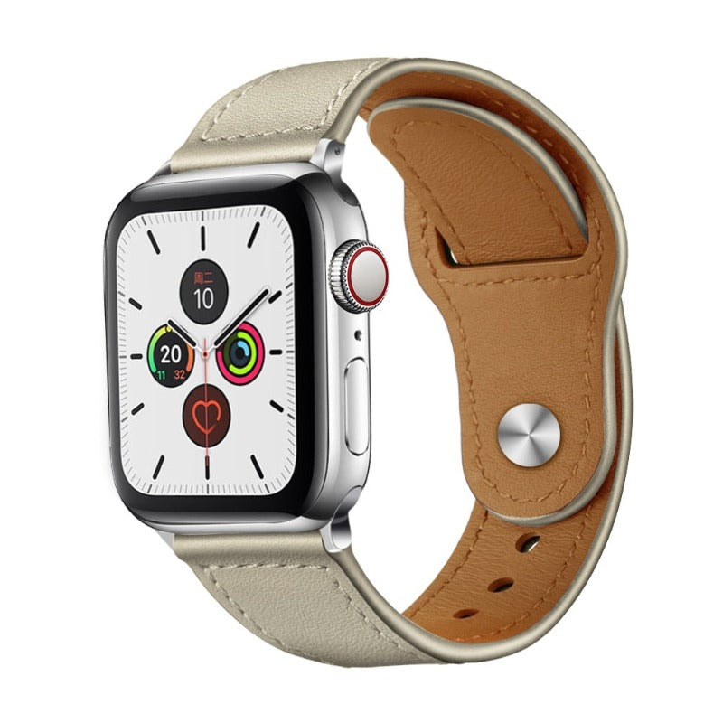 Classic Leather Apple Watch Strap