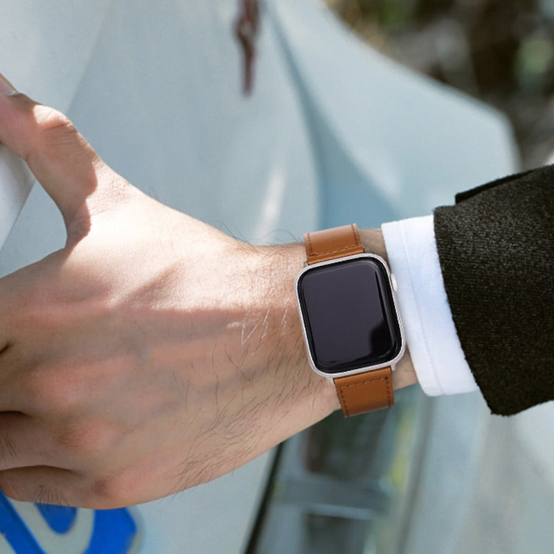 Classic Leather Apple Watch Strap