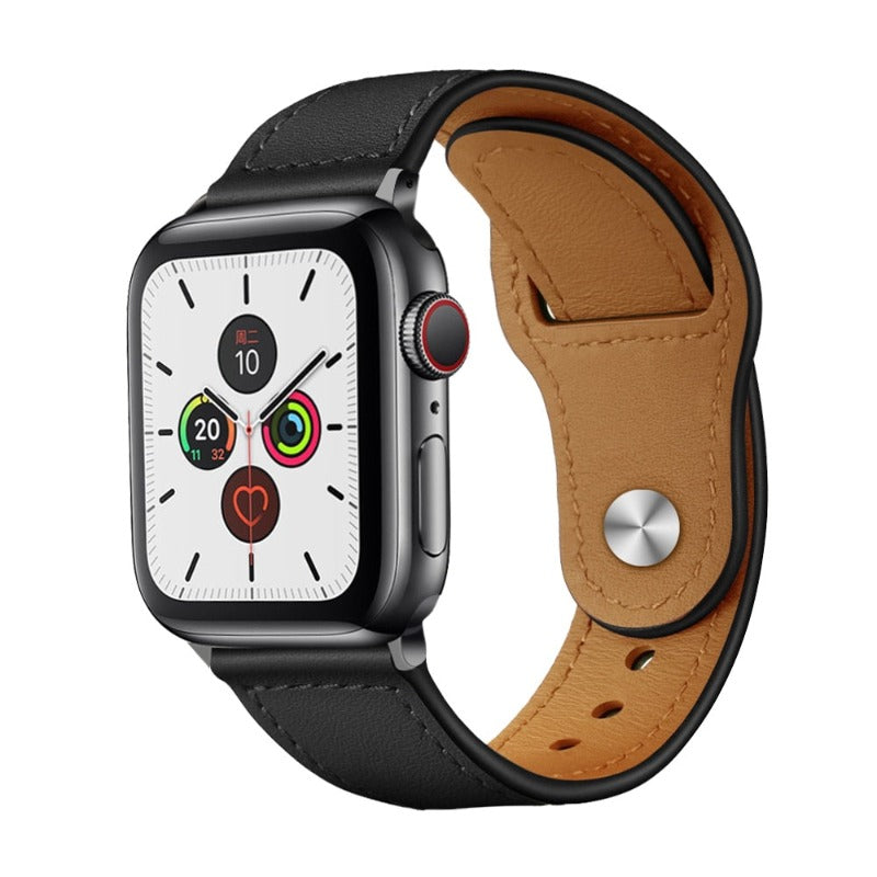 Classic Leather Apple Watch Strap