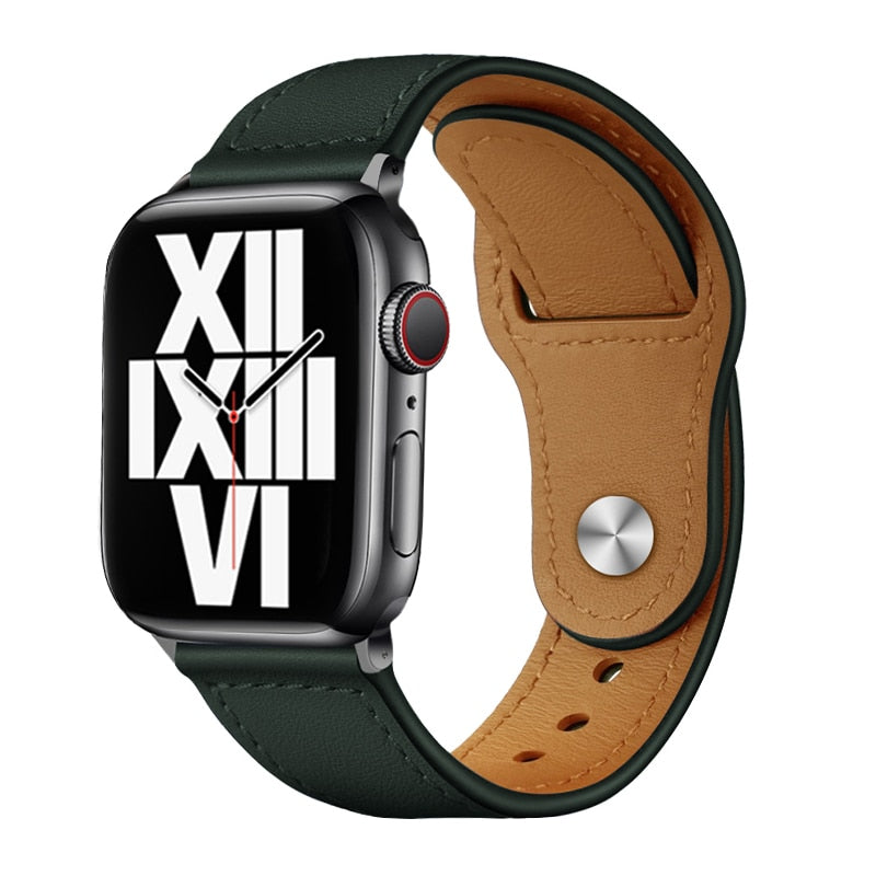 Classic Leather Apple Watch Strap