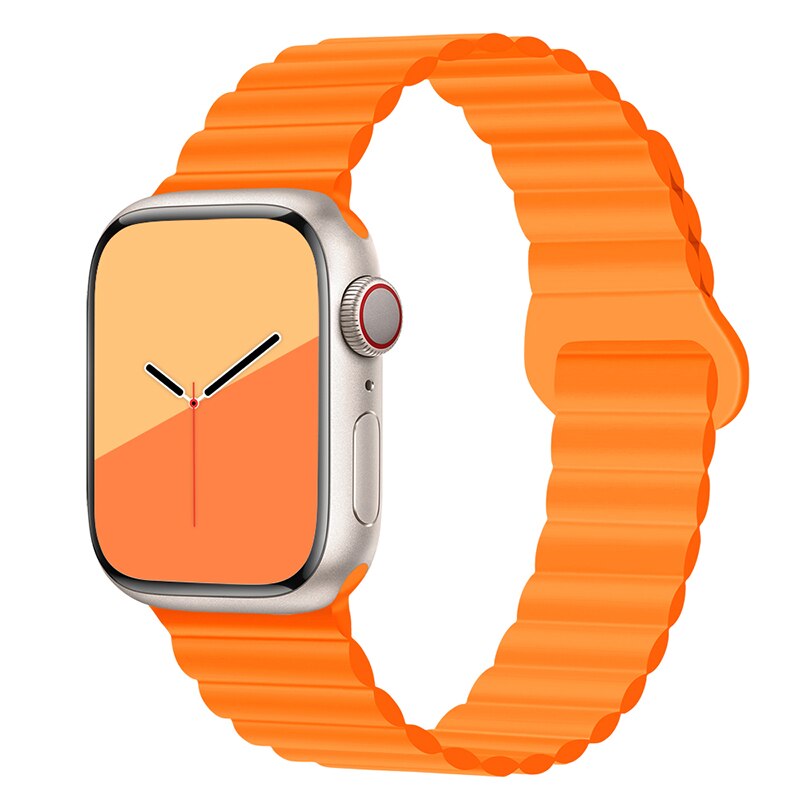 Magnetic Ripple Apple Watch Strap