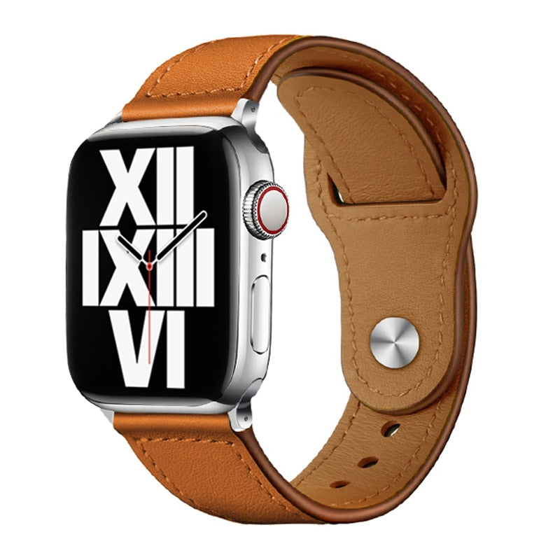 Classic Leather Apple Watch Strap