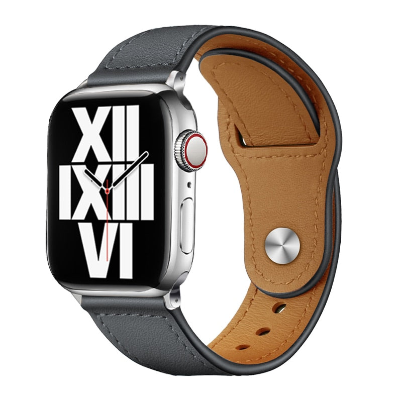 Classic Leather Apple Watch Strap