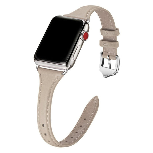 Slim Leather Apple Watch Strap
